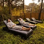 Wellness Tuin - Ultieme Partner Beleving - Amazone Wellness Met Indoor Prive Sauna, Prive Stoom Cabine, Prive Jacuzzi - Gratis Fles Prosecco & Leuke Partner Connect Box ! *