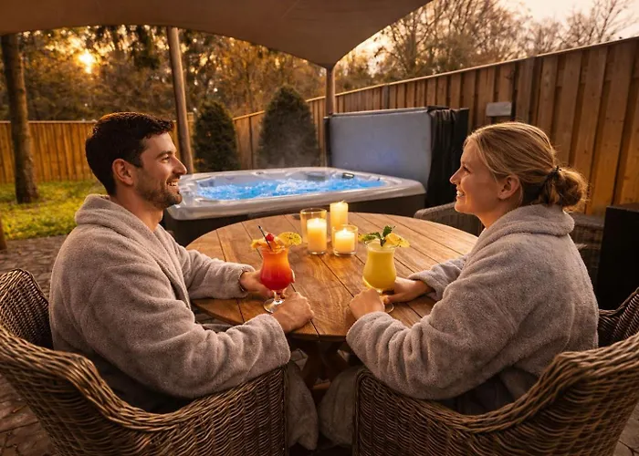 Wellness Tuin - Ultieme Partner Beleving - Amazone Wellness Met Indoor Prive Sauna, Prive Stoom Cabine, Prive Jacuzzi - Gratis Fles Prosecco & Leuke Partner Connect Box ! Holiday home